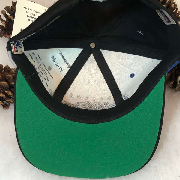 Vintage Deadstock NWT NFL Dallas Cowboys Starter Bubble Script Twill Snapback Hat
