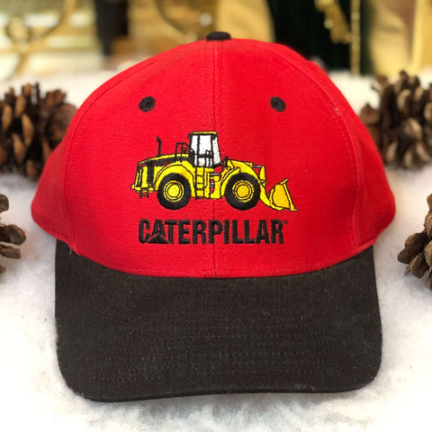 Vintage Caterpillar Construction Snapback Hat