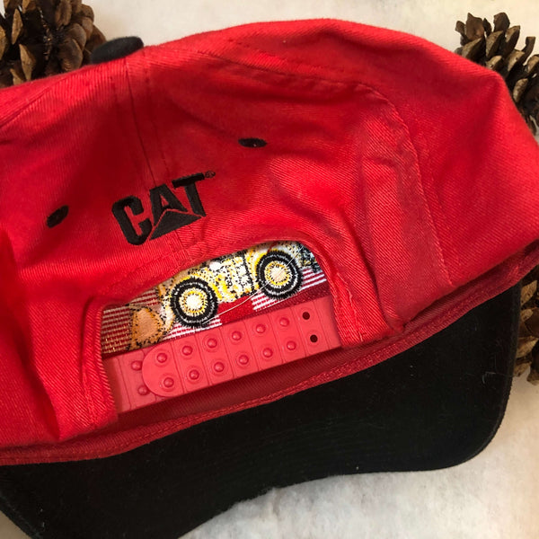 Vintage Caterpillar Construction Snapback Hat