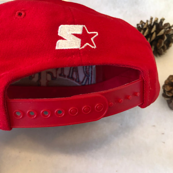 Vintage Deadstock NWOT Starter MLB Texas Rangers Arch Snapback Hat