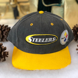 Vintage Deadstock NWT Eastport NFL Pittsburgh Steelers Strapback Hat