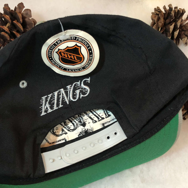 Vintage Deadstock NWT NHL Los Angeles Kings Competitor Twill Snapback Hat