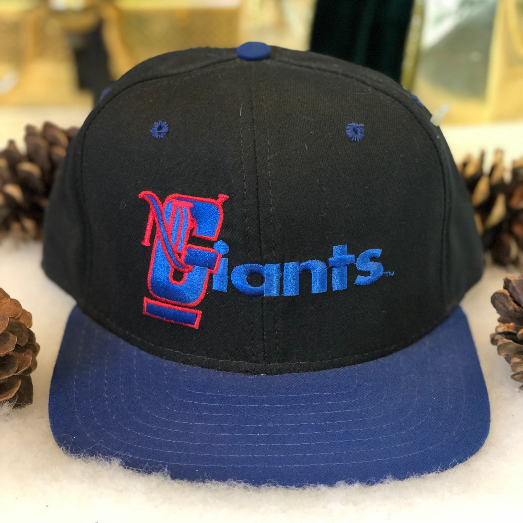 Vintage Deadstock NWOT New Era NFL New York Giants Snapback Hat