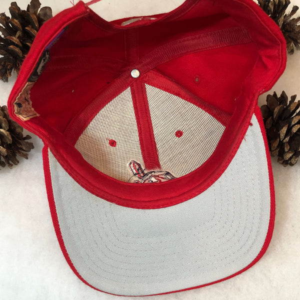 Vintage MLB Cleveland Indians Starter Wool Snapback Hat