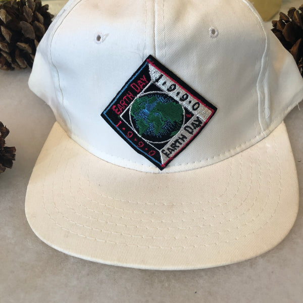 Vintage Drew Pearson 1990 Earth Day Snapback Hat
