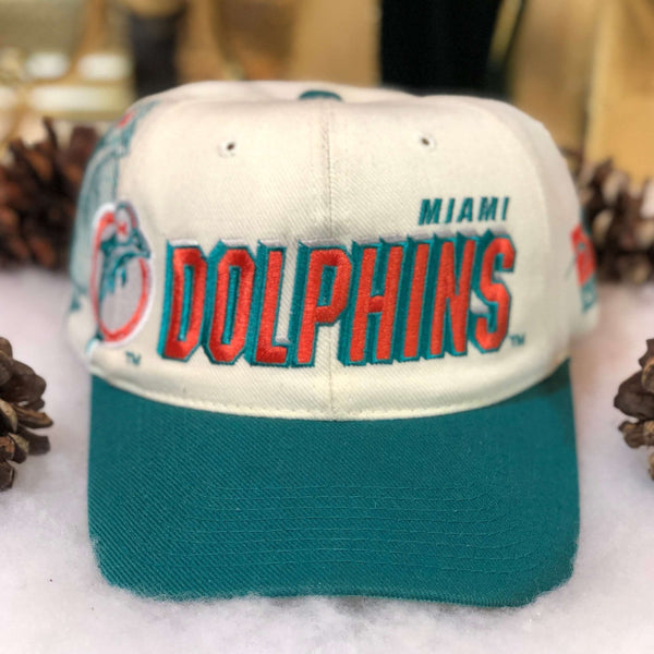 Vintage NFL Miami Dolphins Sports Specialties Shadow Snapback Hat
