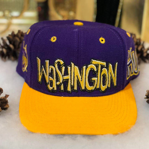 Vintage NCAA Washington Huskies Graffiti Top of the World Wool Snapback Hat