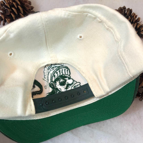 Vintage NCAA Michigan State Spartans Apex One Wool Snapback Hat