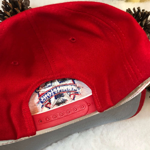 Vintage Deadstock NWOT MLB Texas Rangers 1998 West Champions New Era Wool Snapback Hat