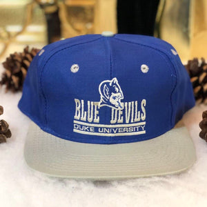 Vintage Deadstock NWOT NCAA Duke Blue Devils alpha1 Twill Snapback Hat