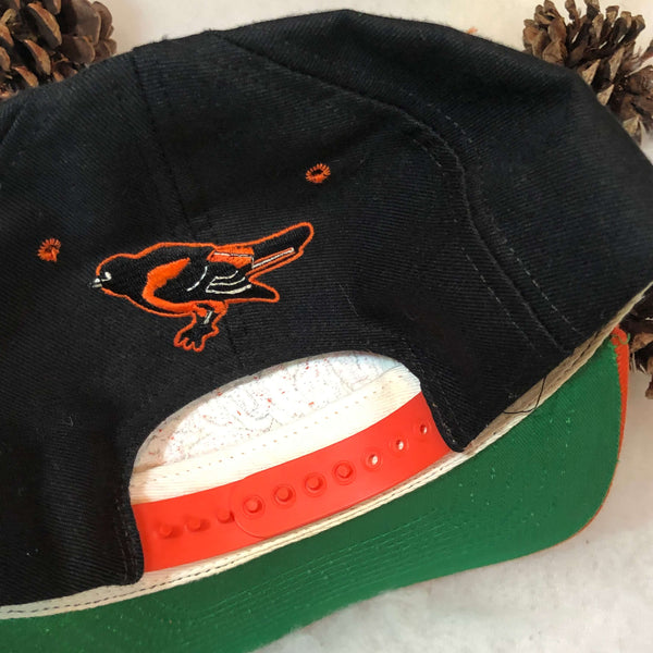 Vintage MLB Baltimore Orioles Nutmeg Mills Wool Snapback Hat