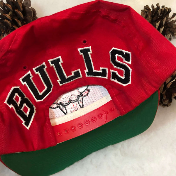 Vintage NBA Chicago Bulls Drew Pearson Blockhead Twill Snapback Hat