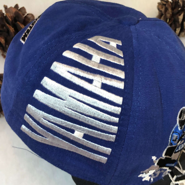 Vintage Yamaha SRX Snowmobile Racing Twill Snapback Hat