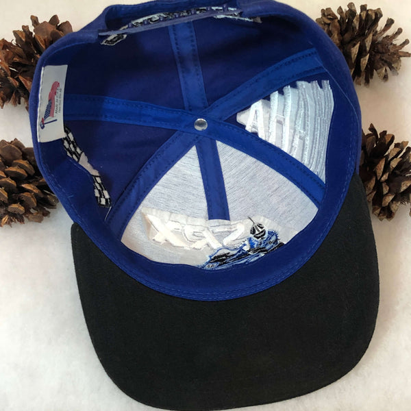 Vintage Yamaha SRX Snowmobile Racing Twill Snapback Hat
