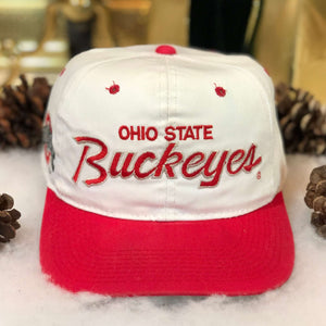 Vintage NCAA Ohio State Buckeyes Sports Specialties Twill Script Snapback Hat