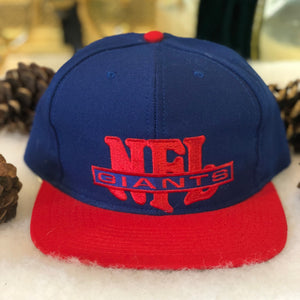 Vintage Deadstock NWOT Nutmeg Mills NFL New York Giants Snapback Hat