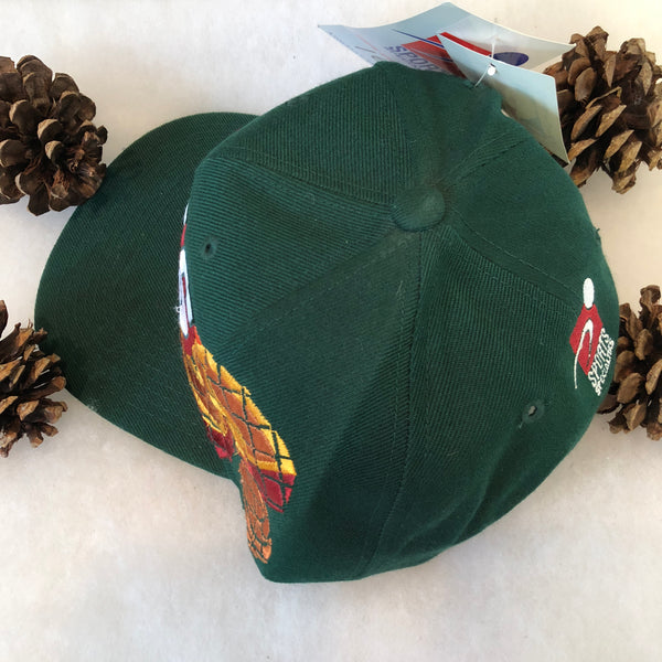 Vintage Deadstock NWT Sports Specialties Grid NBA Seattle Supersonics Snapback Hat