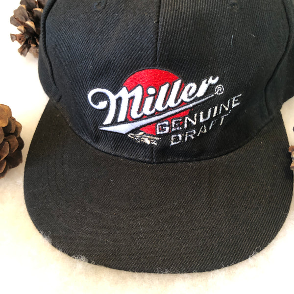 Vintage Miller Genuine Draft Beer Snapback Hat