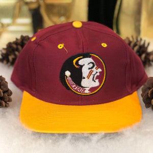 Vintage Deadstock NWT NCAA Florida State Seminoles Competitor Twill Snapback Hat