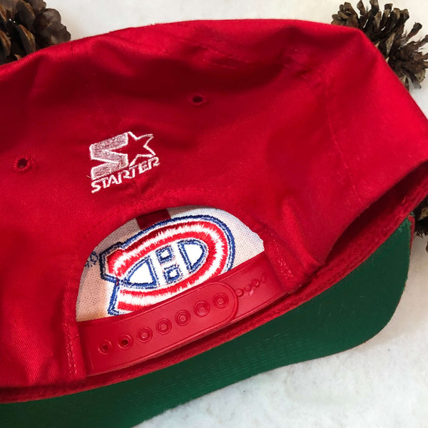 Vintage NHL Montreal Canadiens Starter Twill Snapaback Hat