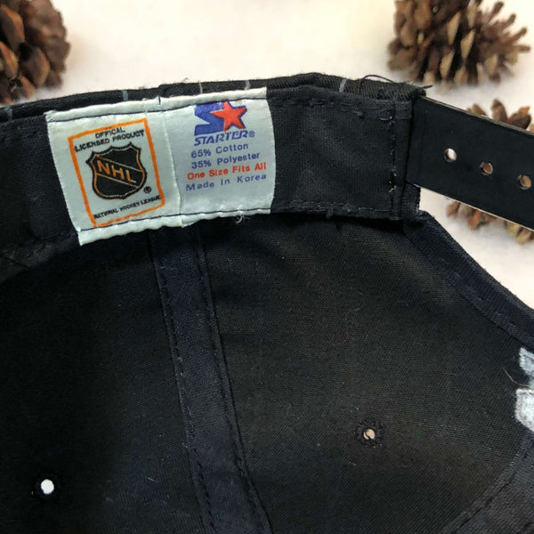 Vintage NHL Los Angeles Kings Starter Pinstripe Twill Snapback Hat
