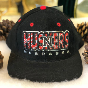 Vintage Deadstock NWT Drew Pearson NCAA Nebraska Cornhuskers Snapback Hat