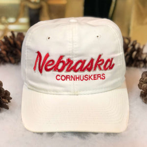 Vintage NCAA Nebraska Cornhuskers Sports Specialties Twill Script Snapback Hat