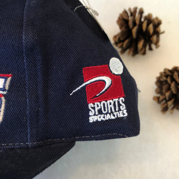 Vintage Deadstock NWT Sports Specialties NBA Houston Rockets 1997 Draft Day Snapback Hat