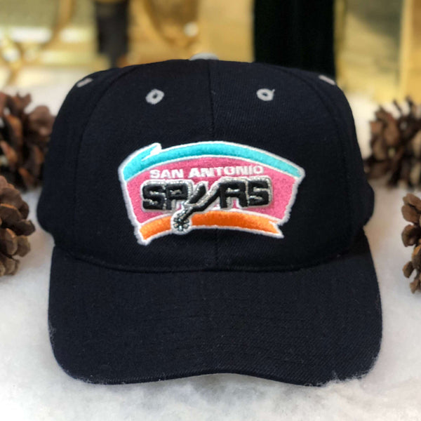 Vintage NBA San Antonio Spurs Logo Athletic Wool Snapback Hat