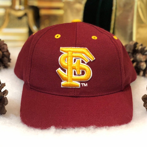Vintage NCAA Florida State Seminoles Logo Athletic Wool Snapback Hat