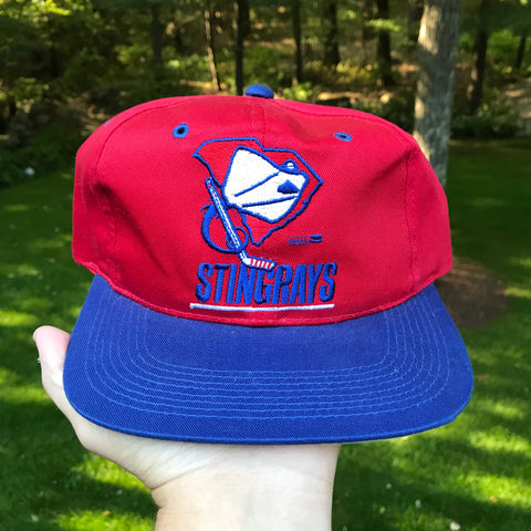 Vintage ECHL South Carolina Stingrays Snapback Hat