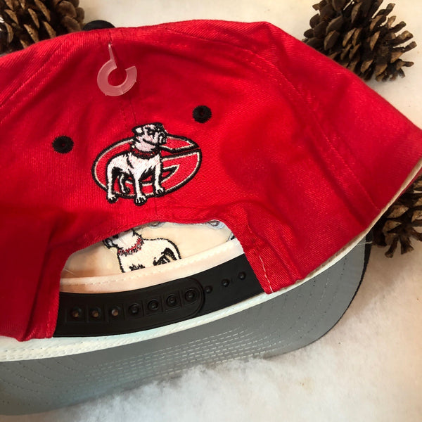 Vintage Deadstock NWT NCAA Georgia Bulldogs Twill Snapback Hat