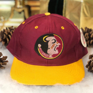 Vintage Deadstock NWT NCAA Florida State Seminoles Competitor Twill Snapback Hat