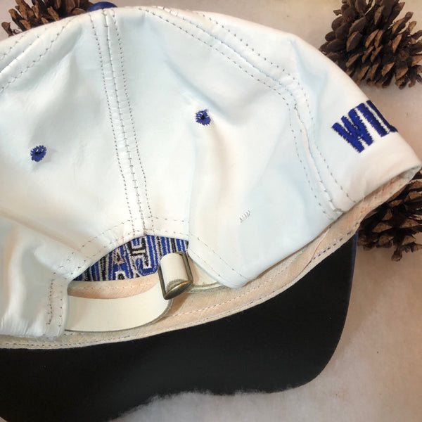 Vintage Deadstock NWT NCAA Kentucky Wildcats Leather Strapback Hat