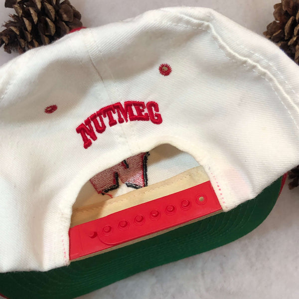Vintage 1993 NCAA Rose Bowl Wisconsin Badgers Nutmeg Mills Wool Snapback Hat