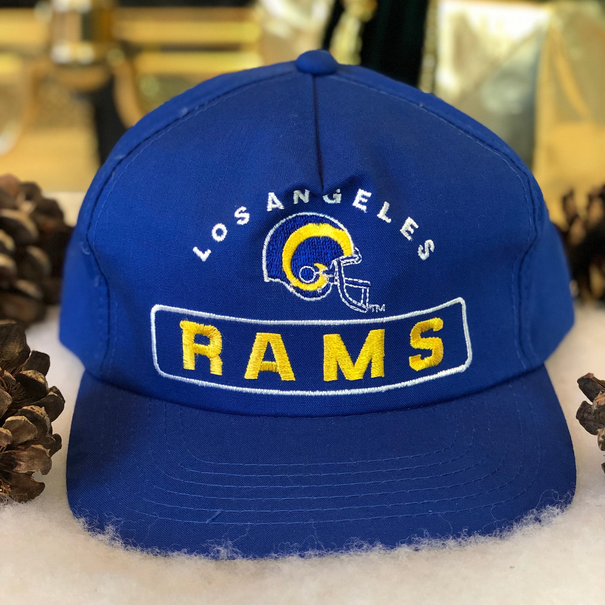 Vintage Deadstock NWOT Sports Specialties NFL Los Angeles Rams Snapback Hat