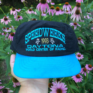 Vintage NASCAR 1993 Daytona Speedweeks Nylon Snapback Hat