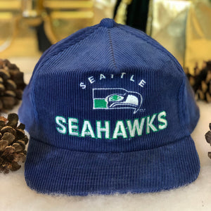 Deadstock NWOT Sports Specialties NFL Seattle Seahawks Corduroy Snapback Hat