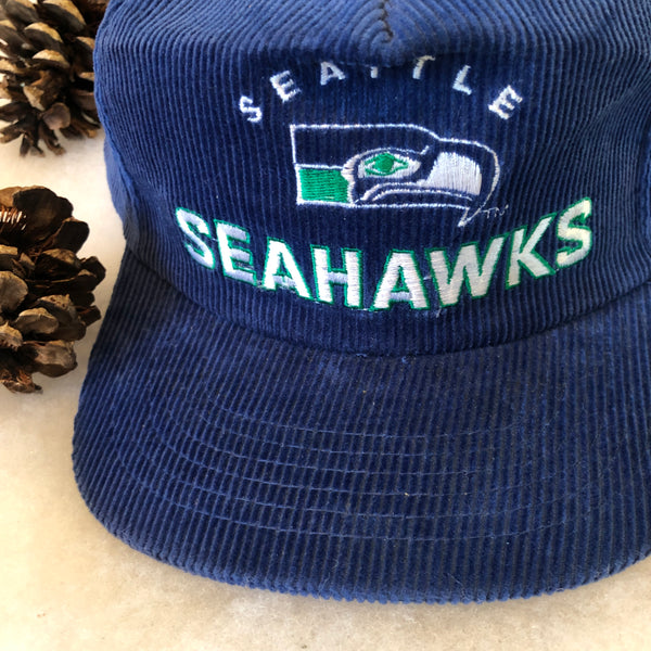 Deadstock NWOT Sports Specialties NFL Seattle Seahawks Corduroy Snapback Hat