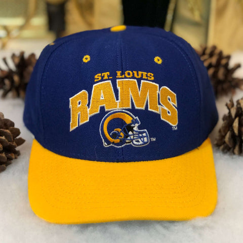 Vintage NFL St. Louis Rams Nutmeg Mills Wool Snapback Hat