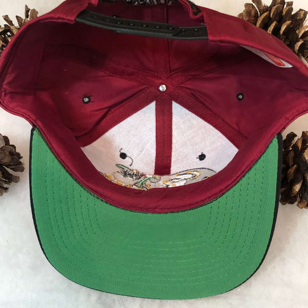 Vintage NCAA Florida State Seminoles Taz Looney Tunes Twill Snapback Hat