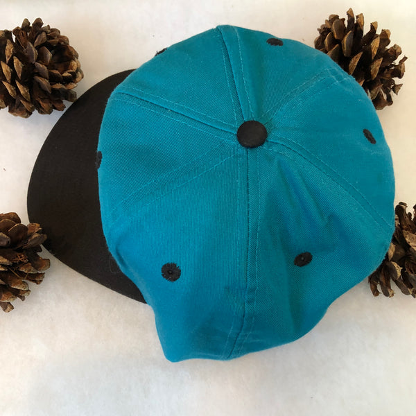 Vintage Disney Mickey Mouse Teal Snapback Hat