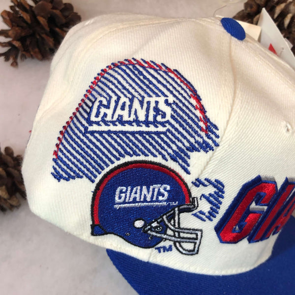 Vintage Deadstock NWT NFL New York Giants Sports Specialties Shadow Snapback Hat