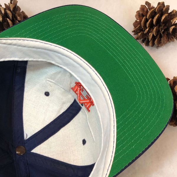 Vintage NCAA Auburn Tigers The Game Split Bar Twill Snapback Hat