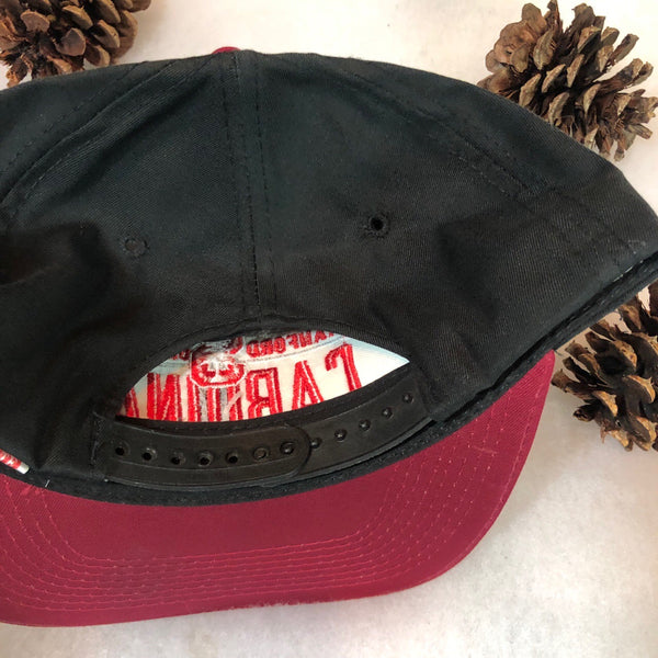 Vintage Deadstock NWOT NCAA Stanford Cardinals Cardinal Cap Twill Snapback Hat