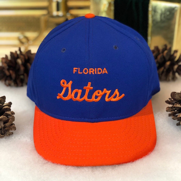Vintage NCAA Florida Gators AJD Script Wool Snapback Hat