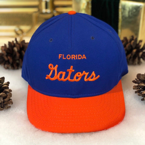Vintage NCAA Florida Gators AJD Script Wool Snapback Hat