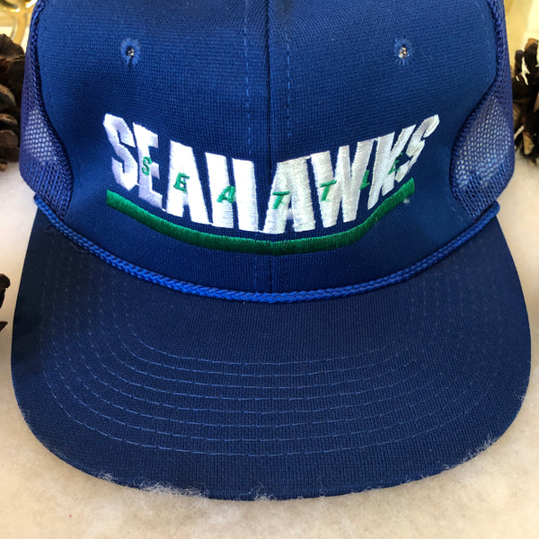 Vintage Deadstock NWOT Sports Specialties NFL Seattle Seahawks Trucker Hat Snapback