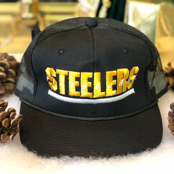 Vintage Deadstock NWOT Sports Specialties NFL Pittsburgh Steelers Trucker Hat Snapback