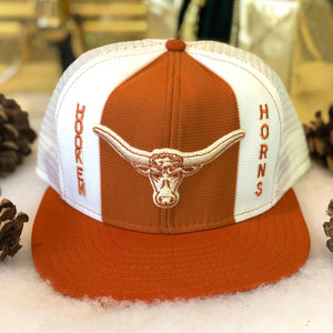 Vintage Deadstock NWOT AJD Lucky Stripes NCAA Texas Longhorns Trucker Hat Snapback